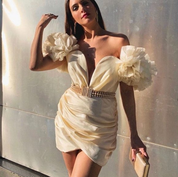 House of CB Dresses & Skirts - Sold"Agatha" house of cb ivory dress